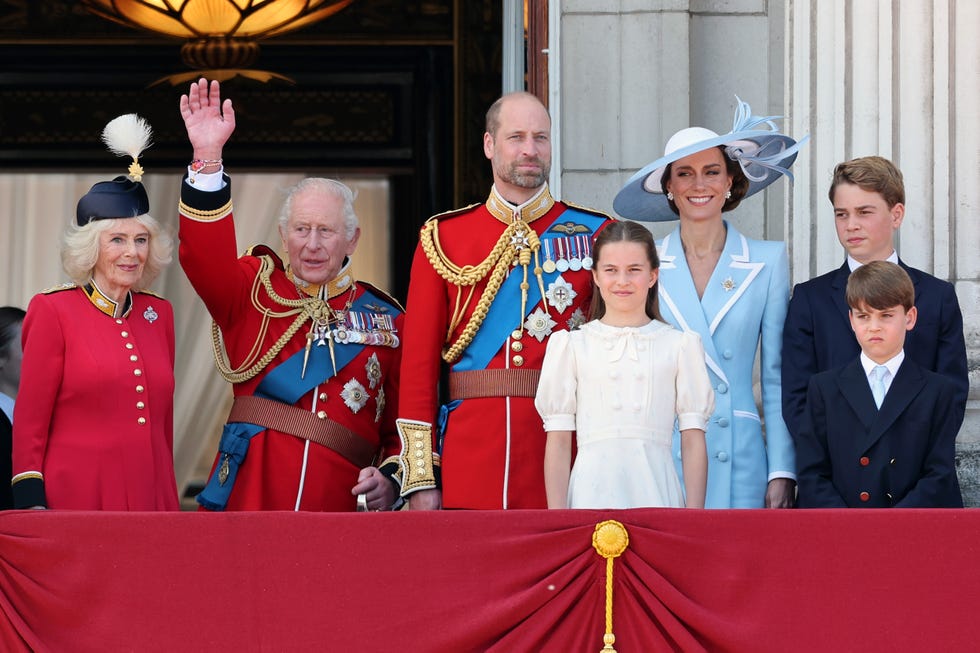 Princ William a princezna Charlotte během Trooping the Colour 2026