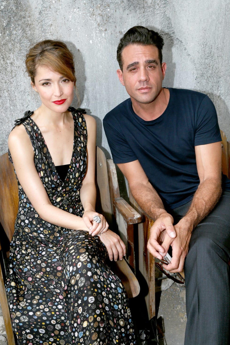 Rose Byrne a Bobby Cannavale na Paris Fashion Week 2013