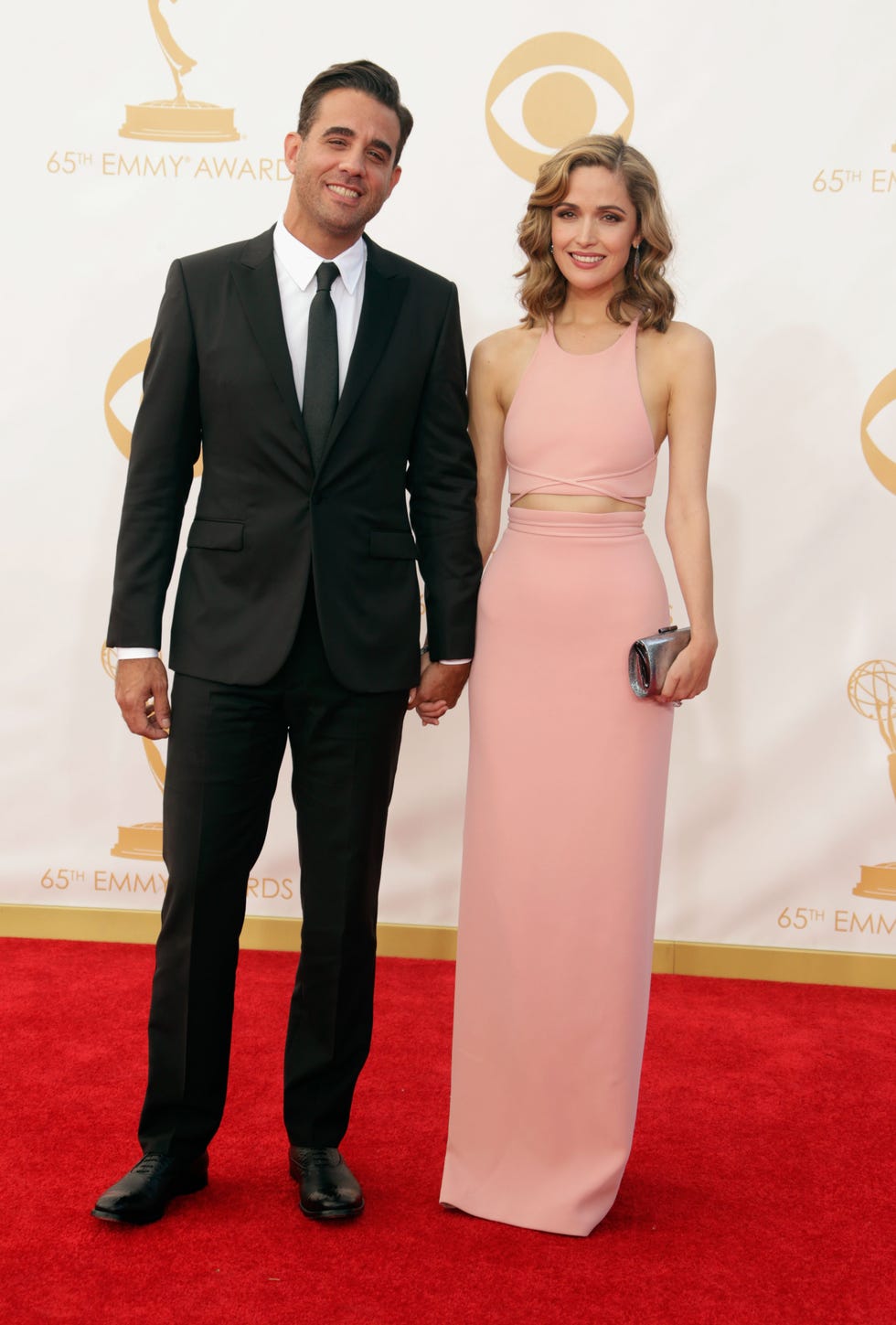Rose Byrne a Bobby Cannavale na Emmy Awards 2013
