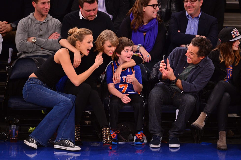 Celebrity na zápase Chicago Bulls vs New York Knicks - 29. října 2014