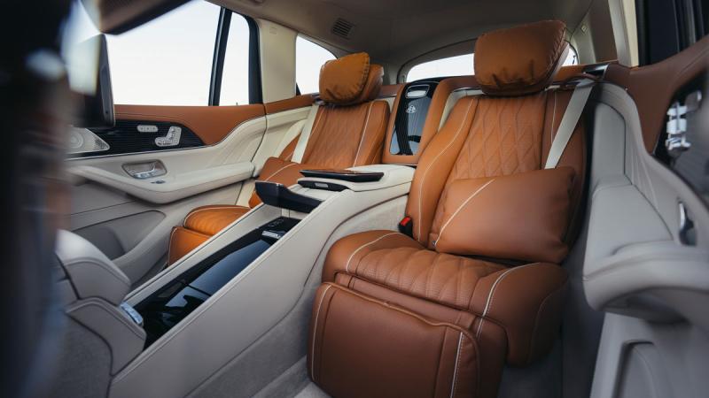 Detailní pohled na kola Mercedes-Maybach GLS 680